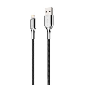 Cygnett Lightning to USB-A Armored Cable 1M Black